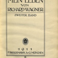 Wagner, Richard Mein Leben